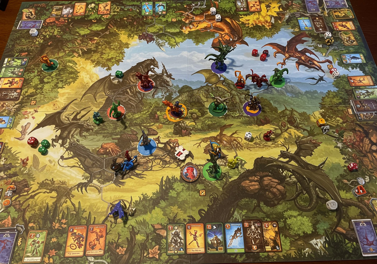 Juego de mesa Dragonfire